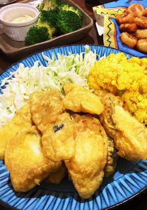 米粉を使った鱈のカレー風味フリッター-レシピのメイン写真