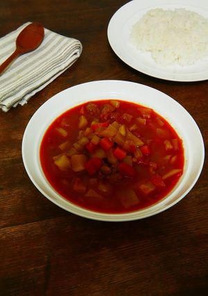 ゴロゴロ野菜たっぷりスープカレー-レシピのメイン写真