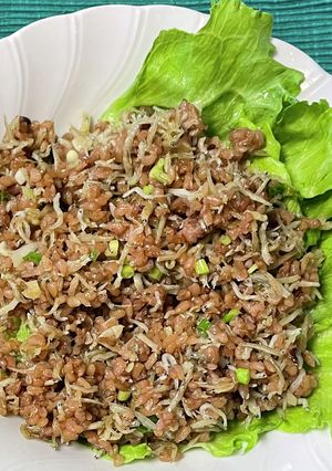 しらすふっくら♪おかかと醤油の炒めご飯-レシピのメイン写真