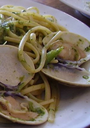 お雛さまに♪ハマグリと菜の花のパスタ-レシピのメイン写真