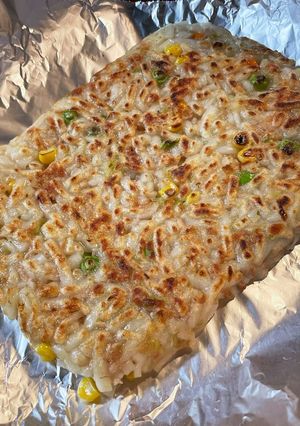 たまご焼き器で作る 手づかみ焼きうどん-レシピのメイン写真