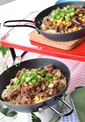 冷麦でペッパーランチ-レシピのメイン写真