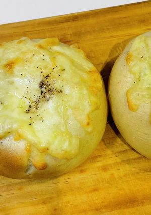 米粉入チーズカレーベーグル-レシピのメイン写真