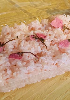 桜おこわ-レシピのメイン写真