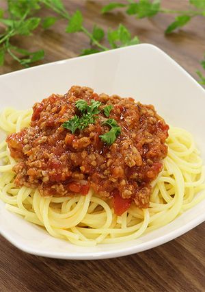 野菜ミックスで★ミートスパ-レシピのメイン写真