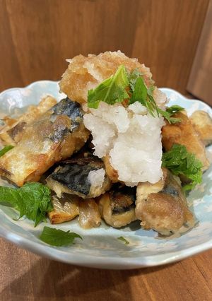 鯖の米粉揚げおろしポン酢-レシピのメイン写真