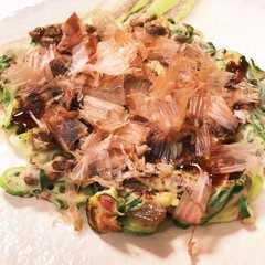 รูปของ 米粉で作るネギ焼き　すじこん入り