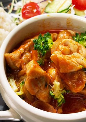 鶏もも肉のコクうまトマト煮-レシピのメイン写真
