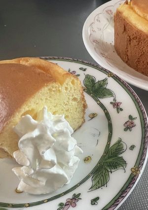 米粉のクリームチーズシフォンケーキ-レシピのメイン写真