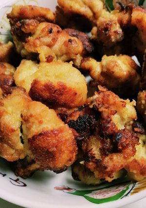 にんにくが効いた米粉のカレーから揚げ-レシピのメイン写真