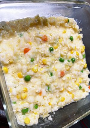 レンジで簡単 手づかみ卵ごはん-レシピのメイン写真
