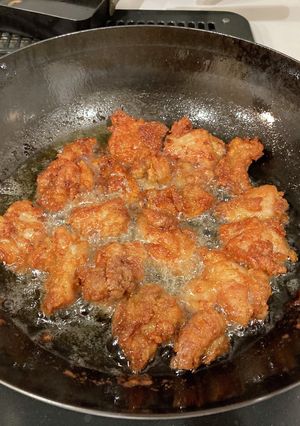 衣がカリカリ米粉が衣の鶏の唐揚げ-レシピのメイン写真