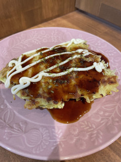 米粉とサバ味噌缶のお好み焼き-レシピのメイン写真