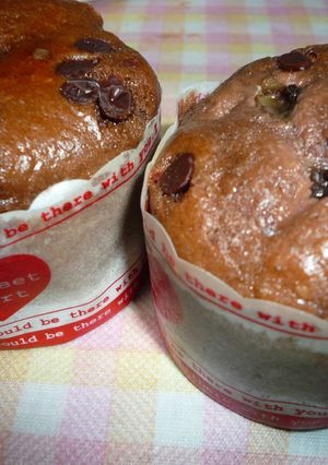 豆乳マフィン☆チョコバナナ味-レシピのメイン写真