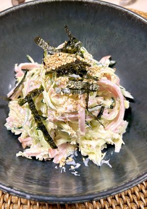 海苔香る千切りサラダ-レシピのメイン写真