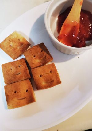 米粉のにっこりスコーン✩-レシピのメイン写真