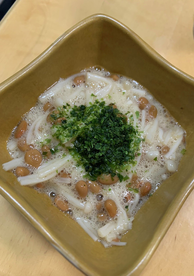 簡単おつまみ♪えのき納豆-レシピのメイン写真