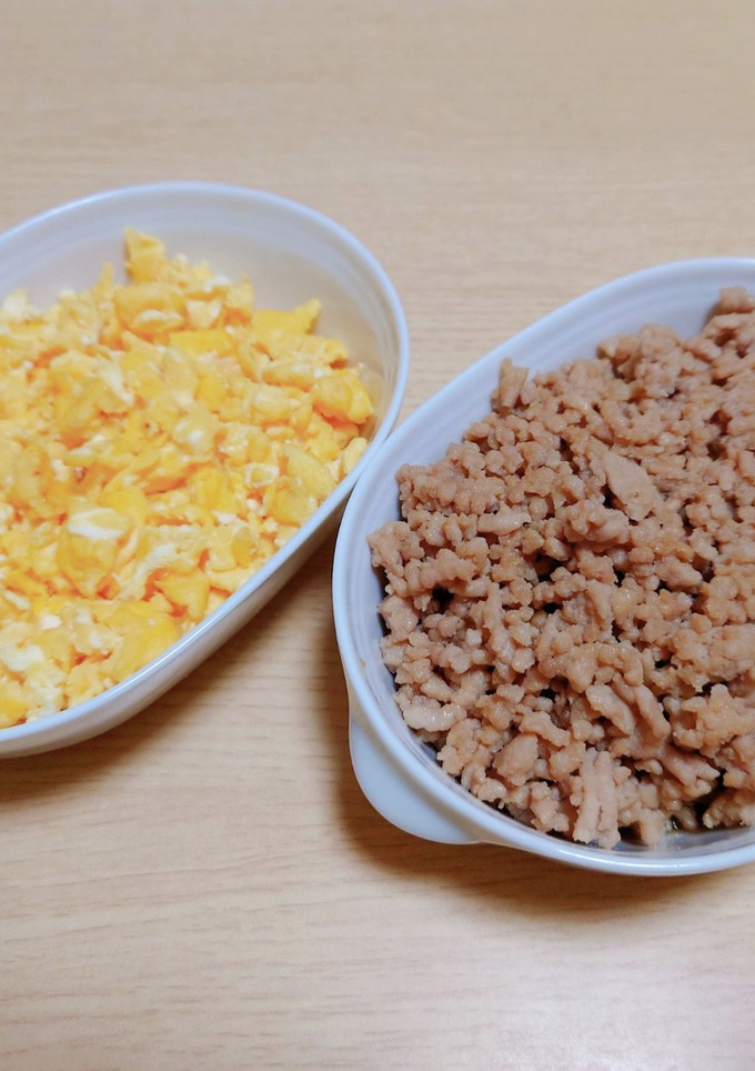 そぼろと卵-レシピのメイン写真