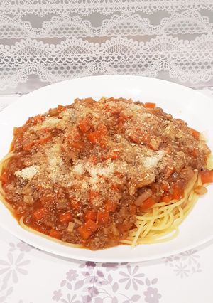 懐かしいミートソース-レシピのメイン写真