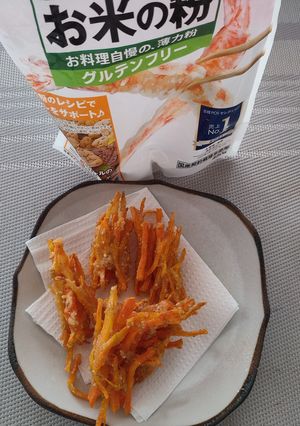 人参嫌いさんも好物になる？人参かき揚げ-レシピのメイン写真