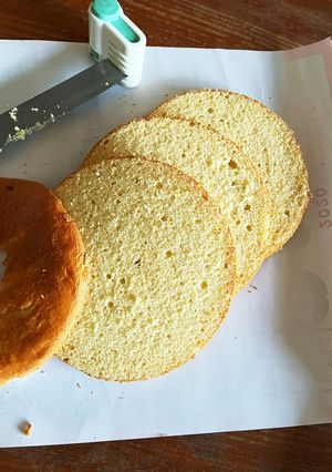 米粉で作るスポンジケーキ-レシピのメイン写真