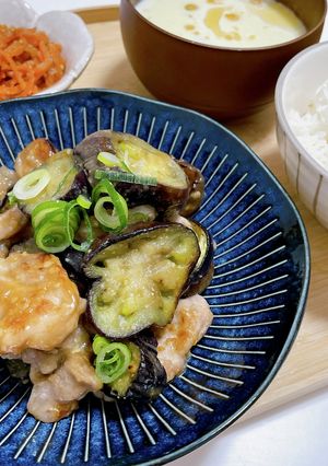 なすと豚こまの味噌炒め-レシピのメイン写真