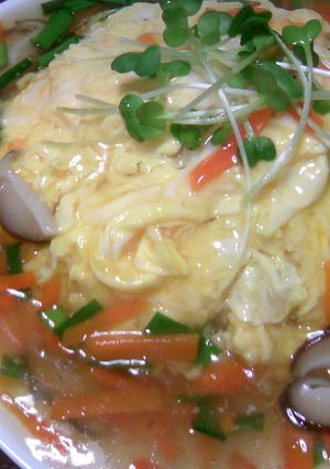 卵とろとろ♪中華あんかけ丼-レシピのメイン写真