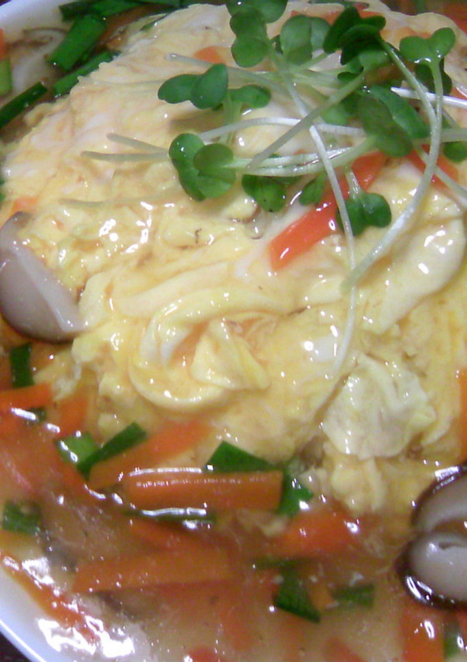 卵とろとろ♪中華あんかけ丼-レシピのメイン写真