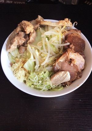 二郎系まぜそば風-レシピのメイン写真