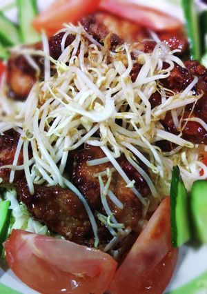 米粉でモチコチキン-レシピのメイン写真