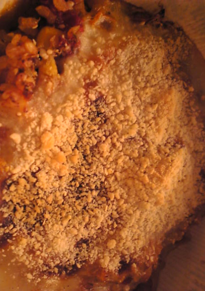 コーンと玉葱とトマトの炒飯のドリア-レシピのメイン写真