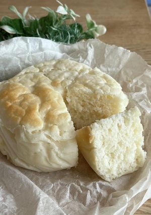 米粉で作るもちもちミルクパン-レシピのメイン写真