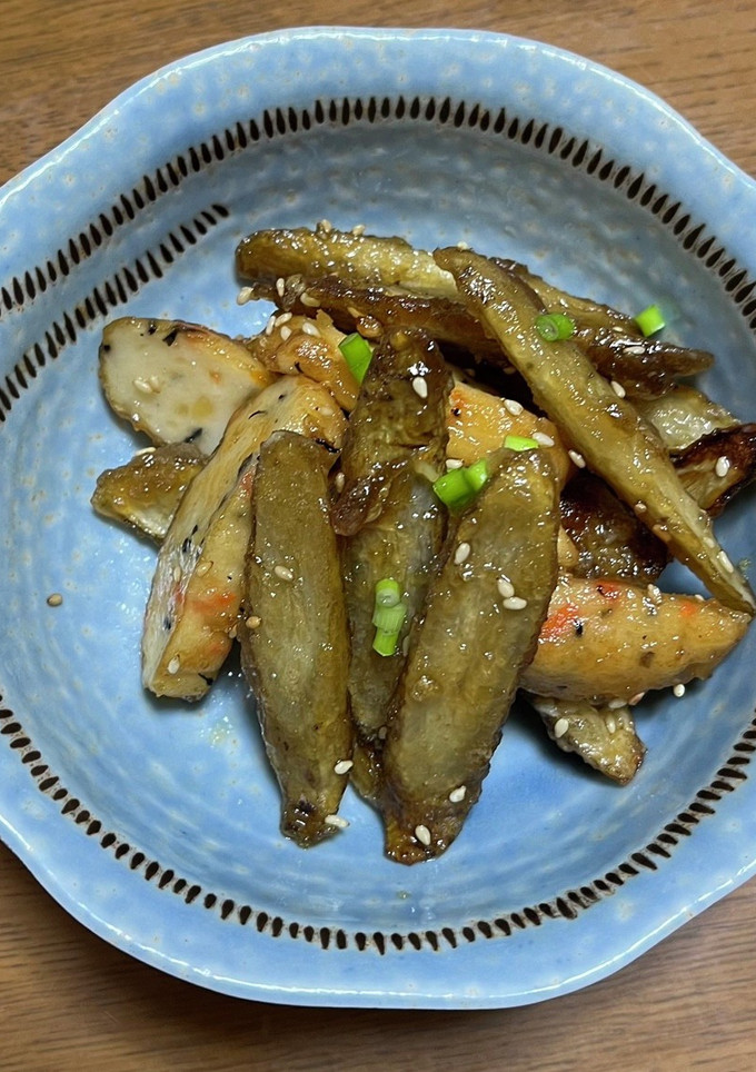 ごぼうとはんぺんの甘辛煮-レシピのメイン写真