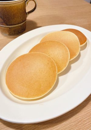 米粉のふかふかホットケーキ-レシピのメイン写真