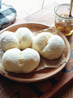 米粉でふんわりもっちり♡ハイジの白パン-レシピのメイン写真