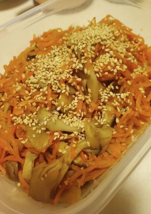 簡単・我が家の常備菜　にんじんときのこ-レシピのメイン写真