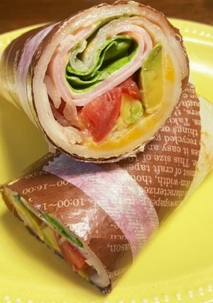 米粉で作る簡単ブリトー-レシピのメイン写真