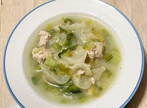 かぶと肉だんごのスープ(＋乾燥ポテト粉)-レシピのメイン写真