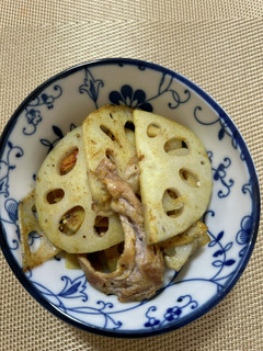 蓮根のカレー炒め-レシピのメイン写真