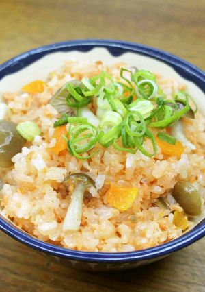 鮭フレークでおこわ-レシピのメイン写真