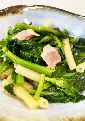 三重なばなのパスタ（和風ペペロン風味）-レシピのメイン写真