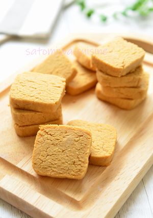 米粉＆きなこクッキー☆卵＆バター不要！-レシピのメイン写真