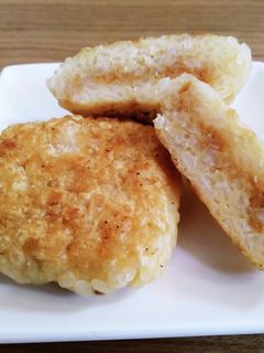 米粉とご飯で☆焼おにぎり-レシピのメイン写真