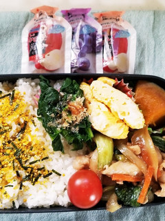野菜炒め弁当(3.20)-レシピのメイン写真