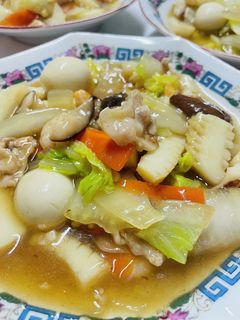 八宝菜!ご飯にかけて中華丼にもどうぞ!-レシピのメイン写真