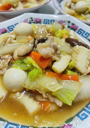 八宝菜！ご飯にかけて中華丼にもどうぞ！-レシピのメイン写真