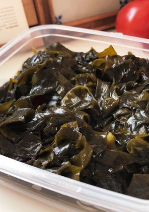 わかめだけの煮物-レシピのメイン写真