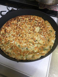 米粉で餃子チヂミ-レシピのメイン写真