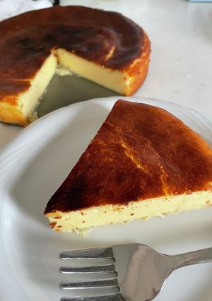 米粉活用♪軽めのベイクドチーズケーキ-レシピのメイン写真