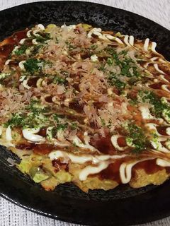 米粉と長芋のお好み焼き-レシピのメイン写真